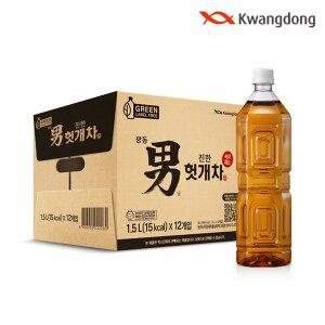 [광동] 진한 헛개차 무라벨 1.5L x 12pet