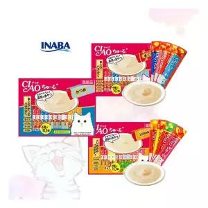 이나바 고양이 챠오츄르 베스트 믹스 버라이어티 대용량 40p 골라담기