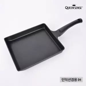 퀸센스 사각팬 사각후라이팬 블랙 인덕션 에그롤팬 사각 후라이팬