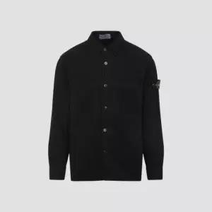 25FW 스톤 아일랜드 긴팔 셔츠 K2S15 1200025 S0184 V0129 BLACK DOM