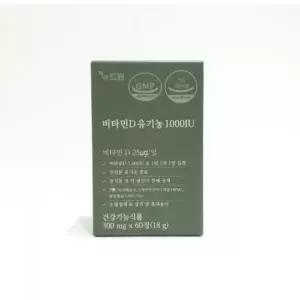 뉴트원 비타민D 유기농 1000IU 300mg x 60정