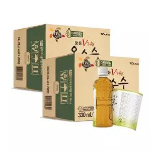 옥수수수염차 무라벨 330ml 40개 (유/무라벨 랜덤 발송)