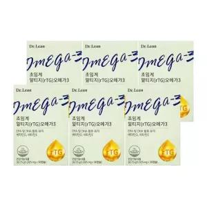 닥터린 초임계 알티지 오메가3 1025mg 30캡슐 6개/mjc