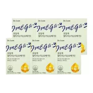 닥터린 초임계 알티지 오메가3 1025mg 30캡슐 6개/mjc
