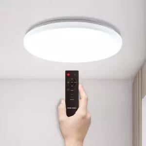 금호전기 LED 리모컨 원형 방등 50W