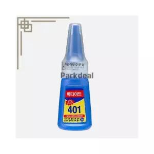 공구 생활용품 강력 접착용품 모나미 록 타이트 401순간접착제 순간접착 플라스틱 금속겸용 20g 1개입 박딜