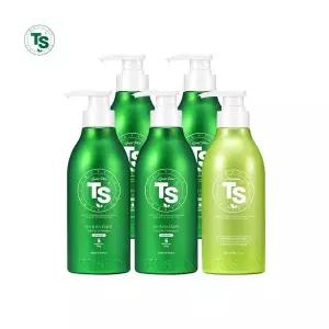 골드플러스 TS샴푸 500gx4개+프리미엄트리트먼트500gx1개 티에스