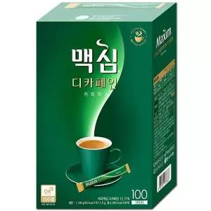 NS 맥심 디카페인 커피믹스, 100개입, 1개34458274 865563