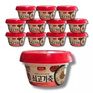 동원 양반 쇠고기죽, 287.5g 12개