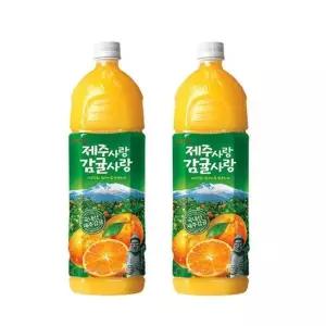 [셀러허브]롯데 제주감귤 주스 1.5L 6개입 /s (S33046912)