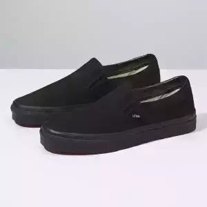 반스 반스 남여공용 코어클리식 Slip-On 슬립온 올블랙 VN000EYEBKA