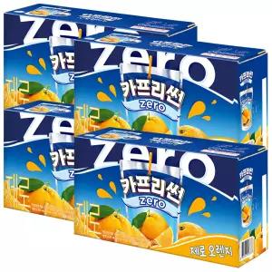 카프리썬 제로 오렌지 200ml x 40개 / 과일주스 음료수