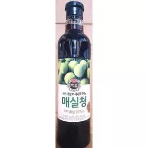 매실청 (백설 1.025k)/매실액/매실/엑기스/농축액/건강한/천연/원액/베이스/숙성/음료/요리/주방/카페/업소