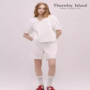 [써스데이아일랜드][Thursday Island] 플라워 패턴 숏팬츠 (T244MPT246W)