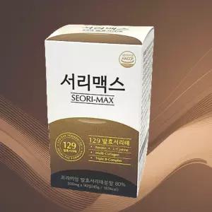 서리맥스 60정 129 발효 서리태