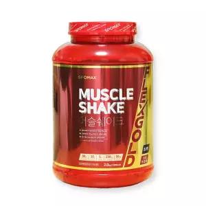 스포맥스 머슬쉐이크 초코맛 2kg 운동 전후