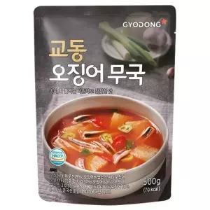 교동식품 오징어 무국 500g x 3팩