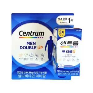 센트룸 맨 더블업 멀티 비타민 미네랄 112정 코스트코 영양제 남자 남성 대용량