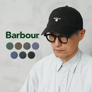 바버 Barbour 캐스케이드 스포츠 코튼 6패널 캡 MHA0274