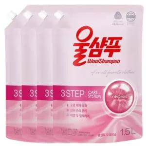 울샴푸 오리지널 1.5L 4개 (리필용)