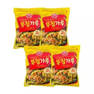 오뚜기 찹쌀가루를 사용해 더욱 쫄깃한 부침가루 1kg x4개