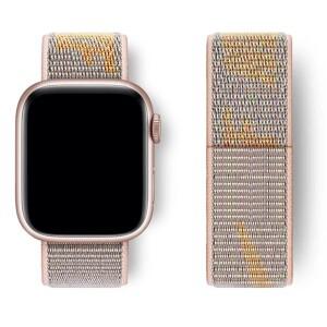 애플워치 나일론 루프 스트랩 44mm 스포츠 밴드 iWatch 시리즈 9 8 7 6 5 3 SE 10 호환