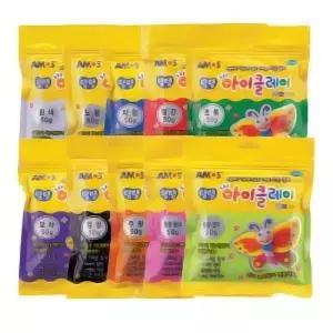 고품질 아이클레이(낱색-50g)문구 만들기 꾸미기재료 클레이 (W551269)