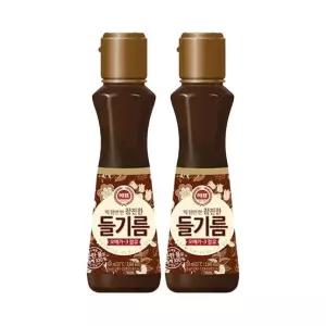 사조 해표 참진한 들기름 320ml X 2병 /들깨기름
