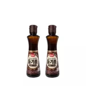 해표 참진한 들기름 320ml x 2개
