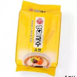 WL 오뚜기 옛날국수 소면 3kg X 4개 대용량 업소용 식당용식자재 비빔소면 비빔국수