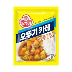 비제이마켓 카레 오뚜기 약간매운맛 1KG 분말 간단요리 식당카레 간편식