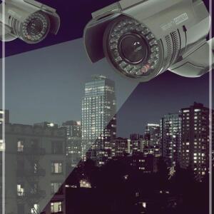 이시아르 모형 감시 카메라 CCTV 블랙