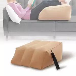 무릎베개 에어 발받침대 무릎쿠션 종아리 붓기빼기 다리베개