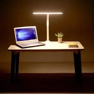 LED 와이드 스탠드 파파 500S 화이트 학습용 사무용 조명 독서등 탁상등 컴퓨터 노트북 학습등 모니터등 공