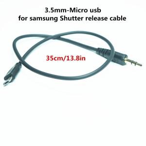 호환 NX1NX10용 3.5mm 셔터 케이블 무선 리모컨용 연결