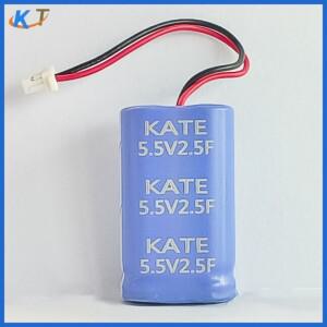 슈퍼커패시터 5.5V 2.5F 5F 6V 패럿 고출력 밀도 슈퍼 공장  차량 대시보드용