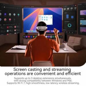 Pico 4 Ultra MR 헤드셋 256GB 올인원 가상 현실 3D VR 안경 스트리밍 및 게임용 듀얼 32MP HD 카메라