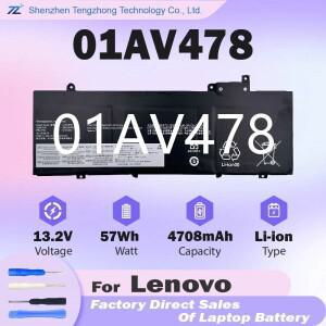 01AV478 L17L3P71 레노버 씽크패드 T480S 시리즈 노트북과 호환되는  배터리