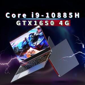 2025년형 신형 게이밍 노트북 컴퓨터 인텔 코어 i9-10885H i7 8750H GTX1650 4G 16.1인치 IPS 스크린 RAM