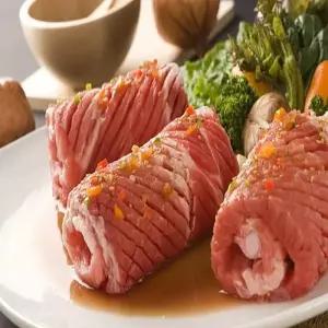 양념으로 만든 댓잎돼지양념왕구이1.5k(5인 여행 갈비