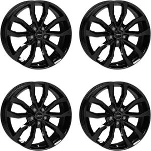 메르세데스-벤츠 GLE M GLS GL과 호환되는 4배 AUTEC 합금 림 UTCA 9.0x21 ET59 5x112 슈바르츠