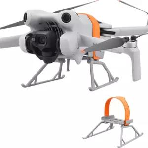 DJI 미니 4 프로 드론 랜딩 기어 다리 접이식 연장 키트 프로펠러 홀더 스트랩 액세서리용 프로용