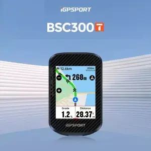 iGPSPORT BSC300T 32G 자전거 GPS 컴퓨터 사이클링 무선 속도계 컬러 터치스크린 지도 내비게이션 센서