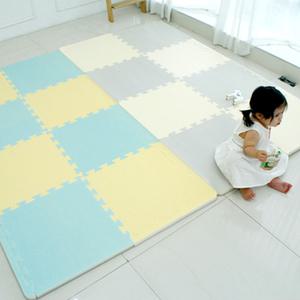 KC인증 국산 PE소재 어린이 놀이방 퍼즐 매트 거실매트 6색상 50x50x3cm