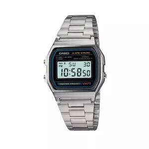 CASIO 카시오 A158WA-1 메탈밴드 디지털 빈티지 전자시계