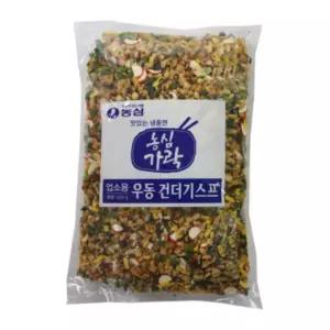 농심 가락우동 건더기스프500g 우동건더기 고명 유부튀김 업소용