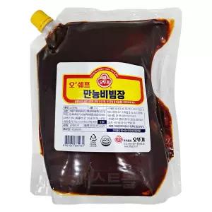 오뚜기 만능비빔장 2Kg 대용량 오쉐프