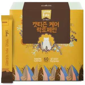 [하프클럽/친절한도그씨]캣티즌 케어락토페린 12g x 60개 /고양이 구내염개선