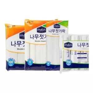 크린랩 나무젓가락 100개입/잔칫날/야유회/생필품/일회용/업소용/김밥/도시락/식당용/음식점/1회용/대용량