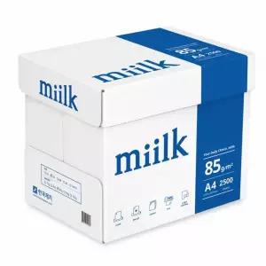 밀크(Miilk) A4용지 85g 1박스(2500매)ETV